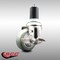 Service Caster 3 Inch 316SS Gray Polyurethane Swivel 1-5/8 Inch Expanding Stem Caster Brake SCC-SS316EX20S314-PPUB-TLB-158 - alternate 3